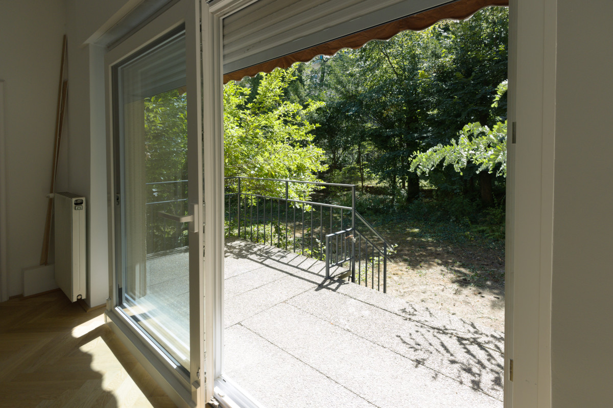 Gartenausgang